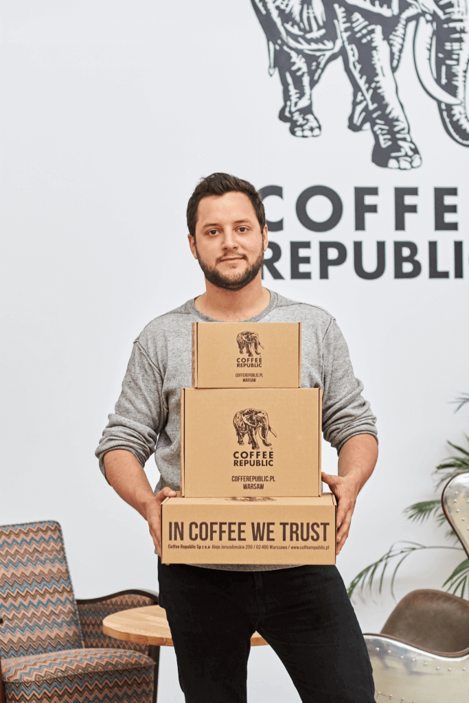 pudełka coffee republic