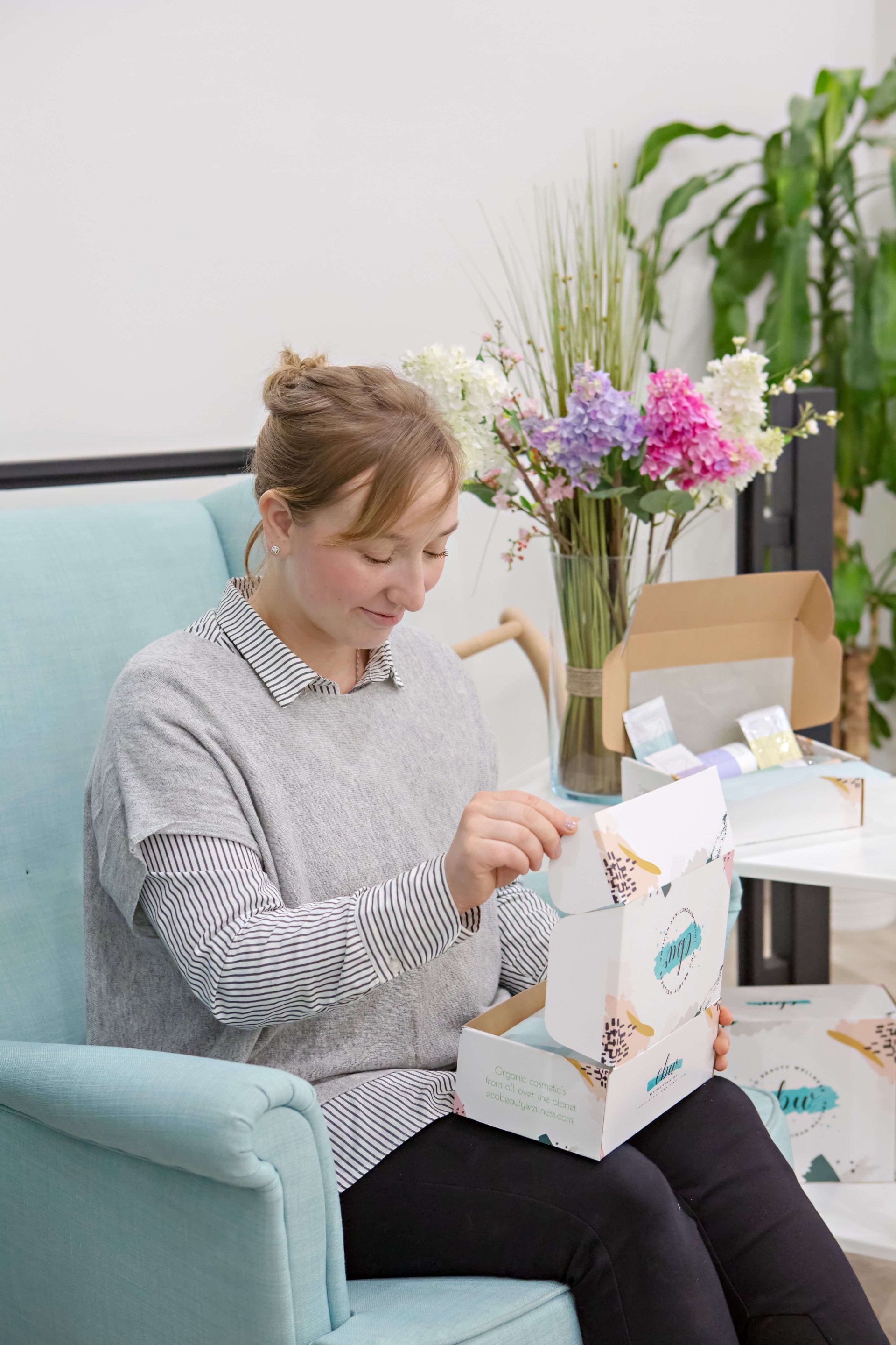 eco beauty wellness pudełka fasonowe